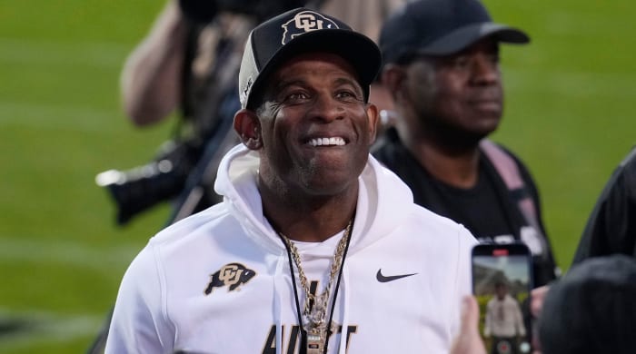 Colorado coach Deion Sanders